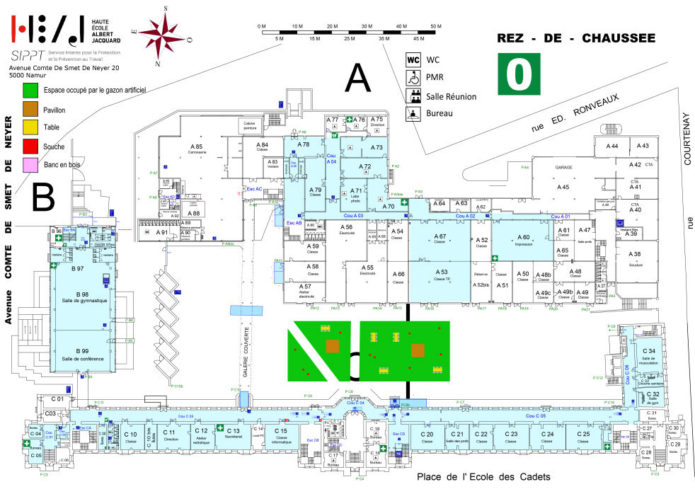 Le plan final de l'école